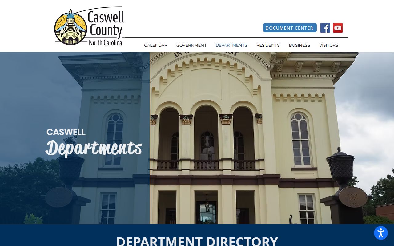 Caswell County sheriff and court records department directory
